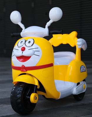 Unisexe moto électrique à trois roues pour enfants avec un éclairage frais