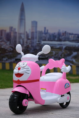 Unisexe moto électrique à trois roues pour enfants avec un éclairage frais