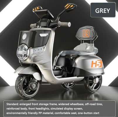 Véhicule électrique pour enfants Voyage à moto à tricycle pour enfants Voiture Groupe d'âge de 5 à 7 ans