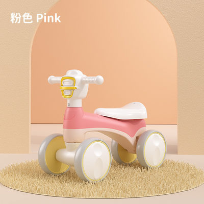 Vélo d'équilibre Voyage en voiture Jouets Scooter pour enfants avec manette antidérapant confortable