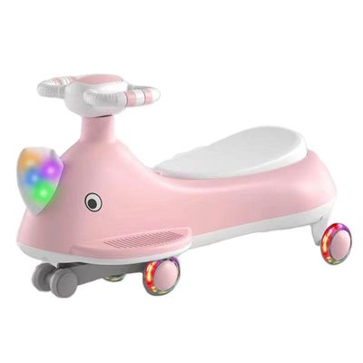 Boîte de rangement musique dynamique et éclairage plastique Voyage en voiture pour les enfants vélo équilibré