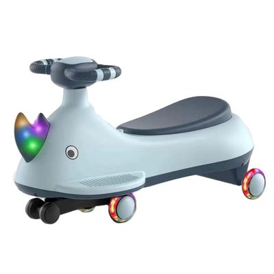 Boîte de rangement musique dynamique et éclairage plastique Voyage en voiture pour les enfants vélo équilibré