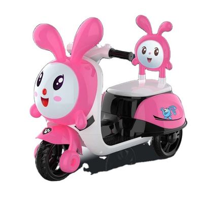 Classique Mini 6v Ride sur la moto Jouets voiture pour enfants Colorée musique flash et vente