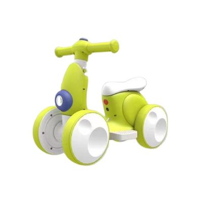 Modèle de musique lampe à bulles scooter bébé équilibre électrique voiture vélo pour 2-4 ans