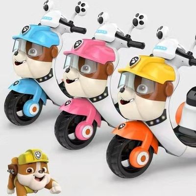Style Motocycle pour enfants à trois roues avec lumière et musique Temps de charge 8-10 heures