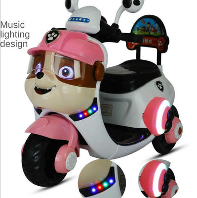 Style Motocycle pour enfants à trois roues avec lumière et musique Temps de charge 8-10 heures