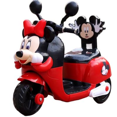 Conduire sur une moto électrique de 6 volts Pour les filles de 2 à 4 ans Jouet de conduite