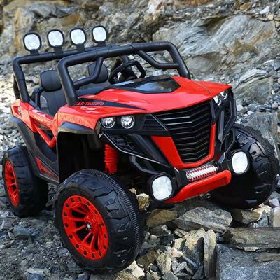 2022 Véhicule électrique pour enfants 12v 2 sièges multi-fonctionnelle Off-Road Toy Car pour les enfants