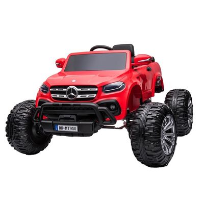 Taille du paquet 116*81.5*46.5cm Autorisé 24V 2 places Monster Truck Voyage en voiture pour les enfants