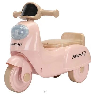 Scooter voiture bébé avec musique HD et lumières G.W 2.6kg Carton Taille 55*26*32CM