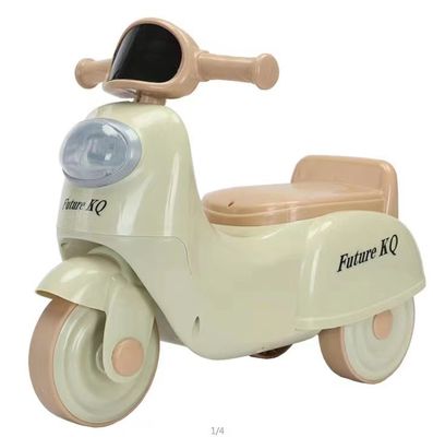 Scooter voiture bébé avec musique HD et lumières G.W 2.6kg Carton Taille 55*26*32CM
