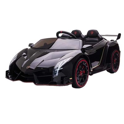 Plastique type PP 12V autorisé voiture pour enfants avec lumières de musique et télécommande 2.4G