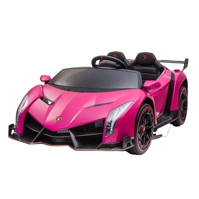 Plastique type PP 12V autorisé voiture pour enfants avec lumières de musique et télécommande 2.4G