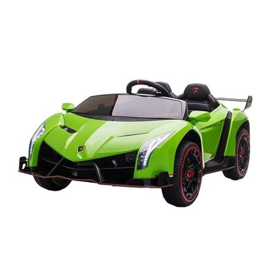 Plastique type PP 12V autorisé voiture pour enfants avec lumières de musique et télécommande 2.4G