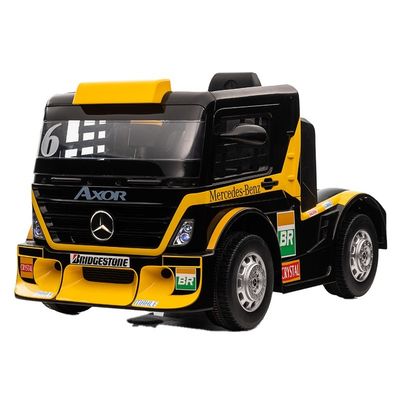 Voyage sur le camion jouet voiture pour les enfants avec remorque 6 roues 12v ou 24v Licence de plastique PP