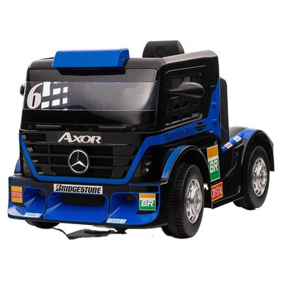 Voyage sur le camion jouet voiture pour les enfants avec remorque 6 roues 12v ou 24v Licence de plastique PP