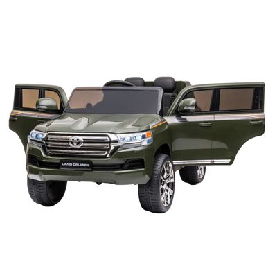 Land Cruiser autorisé 12v voiture électrique Voyage en voiture pour les enfants avec conception de télécommande