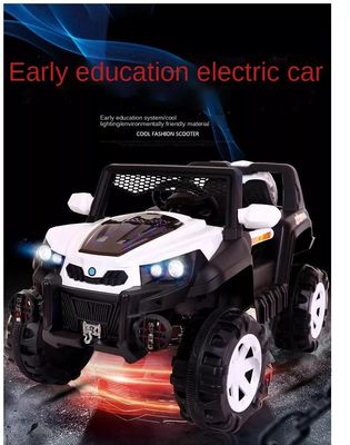 Des voitures unisexes 12v à batterie jouets électriques avec télécommande et musique dynamique