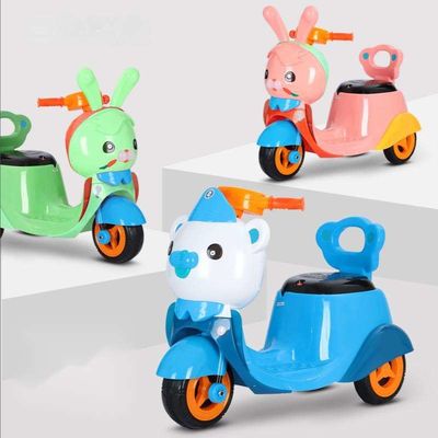 Fonction de musique dynamique 2022 Motocycle électrique pour enfants Unisexe et amusement