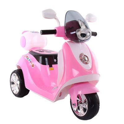 G.W. N.W 6.5 KGS/5.5 KGS Tricycle de dessin animé en couleur pour bébés avec des lumières et une batterie magnifiques