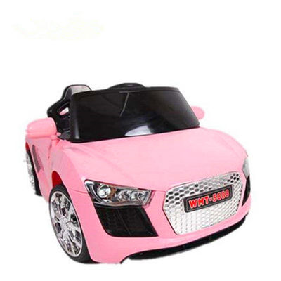 2.4G télécommande plastique mini électrique Voyage en voiture pour 2 ans en rose chaud