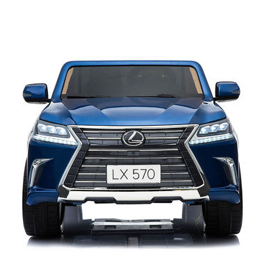 Peinture bleue Bébé Ride On Car 12v Electric SUV Jouet avec télécommande et musique