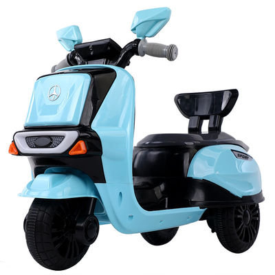 Fonction USB et MP3 Les enfants montent sur une moto électrique de 6 V.