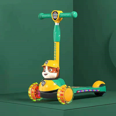 Unisexe à batterie Scooter pour enfants avec flash pliable et à batterie