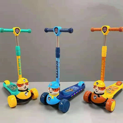 Unisexe à batterie Scooter pour enfants avec flash pliable et à batterie