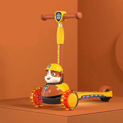 Unisexe à batterie Scooter pour enfants avec flash pliable et à batterie