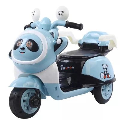 Musique Enseignement préscolaire Jouets 6V batterie alimentée en plastique Voyage sur moto électrique Voiture pour enfants