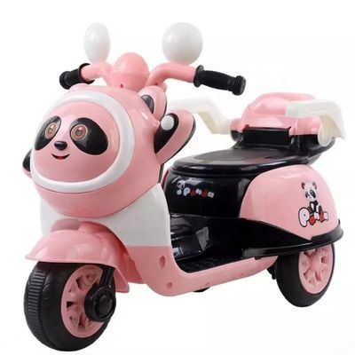 Musique Enseignement préscolaire Jouets 6V batterie alimentée en plastique Voyage sur moto électrique Voiture pour enfants