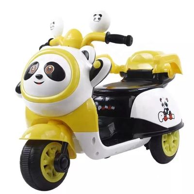 Musique Enseignement préscolaire Jouets 6V batterie alimentée en plastique Voyage sur moto électrique Voiture pour enfants