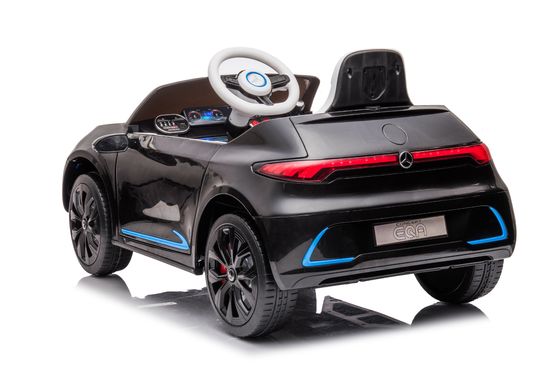 12V électrique sur voiture pour les enfants avec une tige de poussée et une télécommande en plastique PP