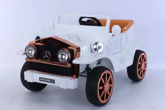 Jouet électrique unisexe monté en voiture avec télécommande nouveau moteur 380*2 pour les enfants