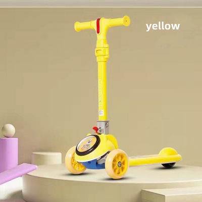 Enfants 3 roues sur scooter avec éclairage musical et design pliable G.W. N.W 22.8KG/20.8KG