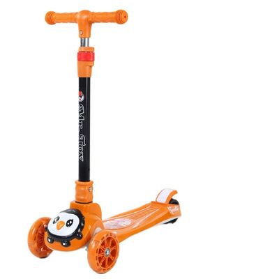 3 roues en PU LED scooter pour bébés