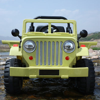 Plastique PP 6v*2 électrique 4 roues Uenjoy Ride On Toy Cars Pour les enfants avec siège confortable