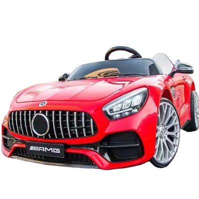Commande à distance et musique 12v Electric Ride-on Cars pour les enfants Jouet d'éducation précoce en plastique