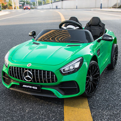 Commande à distance et musique 12v Electric Ride-on Cars pour les enfants Jouet d'éducation précoce en plastique