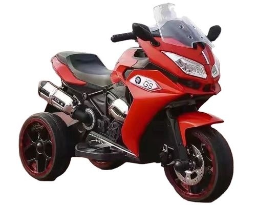 électrique rouge blanc 6v 3 roues batterie Voyage en voiture pour les enfants Unisexe Neutre par sexe