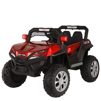 6v4*2 Super Power Off-road Véhicule double électrique à double traction Voiture pour enfants Blanc