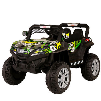 6v4*2 Super Power Off-road Véhicule double électrique à double traction Voiture pour enfants Blanc