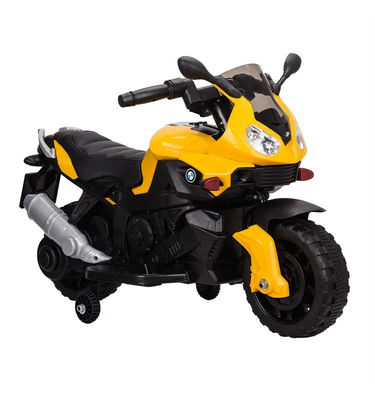 Une moto pour enfants cool Les enfants électriques montent sur une moto de voiture avec un design durable