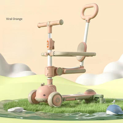 G.W/N.W 23KG/21KG Siège pliable à poussée à manœuvre Voyage sur scooter de voiture avec éclairage musical