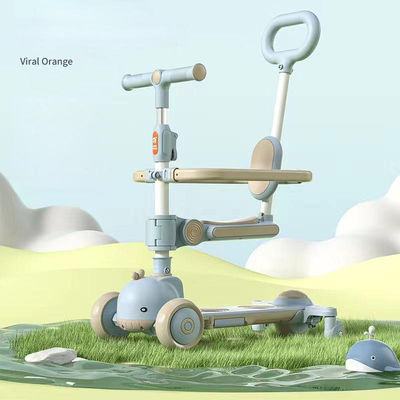 G.W/N.W 23KG/21KG Siège pliable à poussée à manœuvre Voyage sur scooter de voiture avec éclairage musical