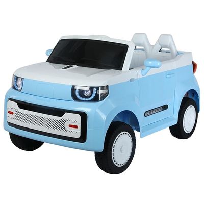 Piles à quatre roues en plastique, jouets électriques pour bébés et enfants avec télécommande, moteur 12V*390*2