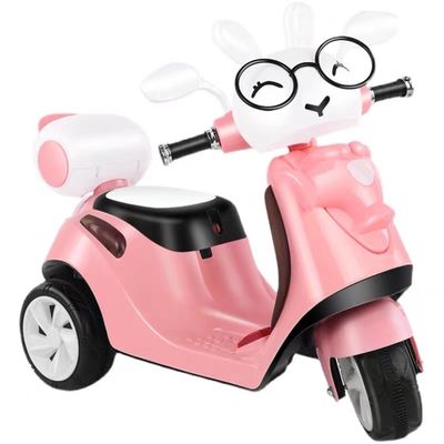 Plastique PP Voiture électrique pour enfants 380 Moteur avec musique et éclairage pour la petite enfance