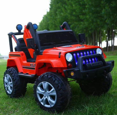 Accès électrique à la batterie Voyage en plein air en voiture de jouet pour enfants Double siège 12V électrique 118*69*79cm