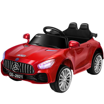 Voiture de jouets à pédales surdimensionnées pour enfants 12v4.5 batterie PP plastique éducation précoce Deux sièges
